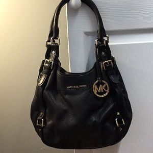 Black Michael Kors leather bag